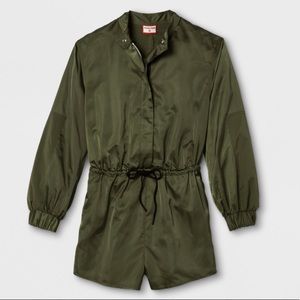 Hunter for target waist zip romper